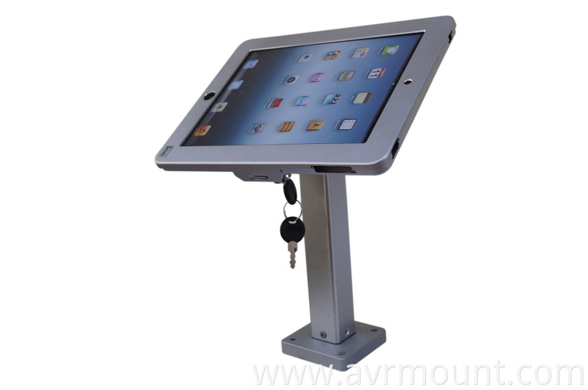 IPAD tabletop mount side